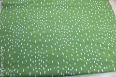 Puuvillane_trikotaaž_valged_kriipsud_rohelisel