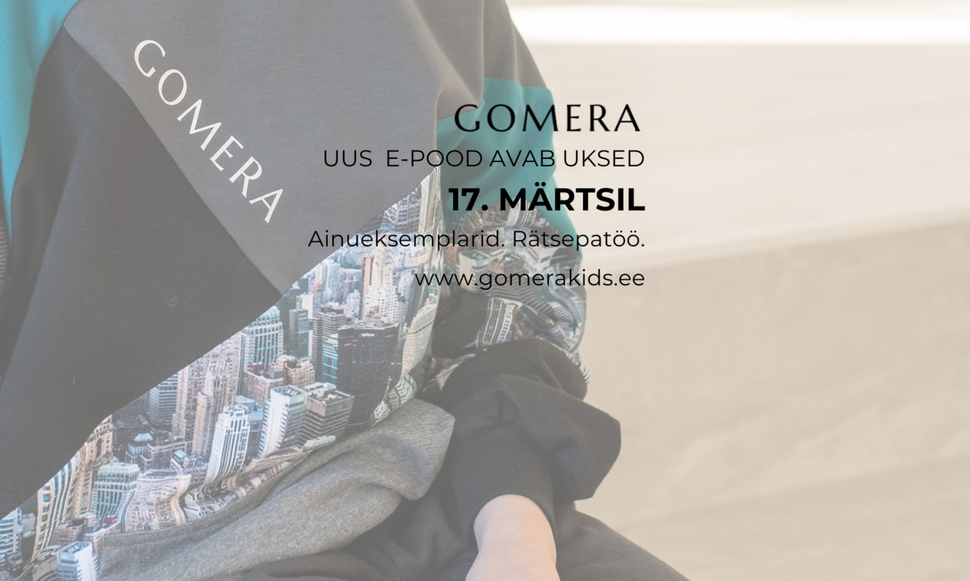 Gomera avab uue e-poe!